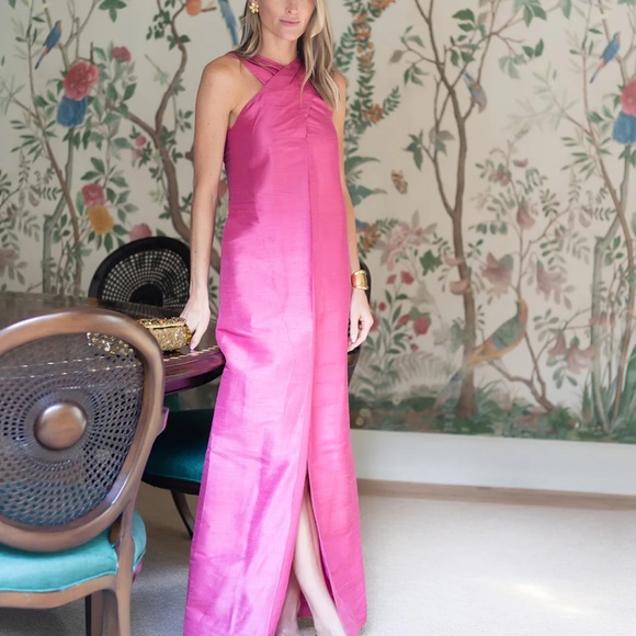 Julia Amory Camille dress in French Rose - Picture 2 of 8